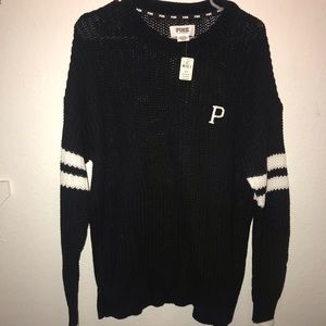 Victoria’s Secret pink waffle knit sweater